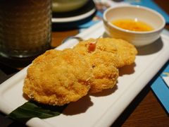炸虾饼配泰国梅子酱-帕蓝·暹罗料理(曲阳店)