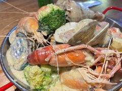 手抓海鲜蒜香奶油味-仓库南洋海鲜小排档(柳河路店)