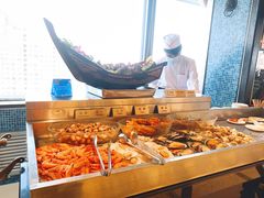 自助取餐区-华厦大酒店·桃源西餐厅·自助餐