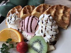 水果冰淇淋松饼-漫咖啡(奥体店)