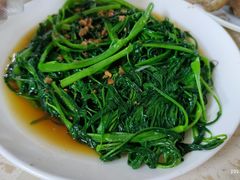 白灼空心菜-佳基盐焗鸡