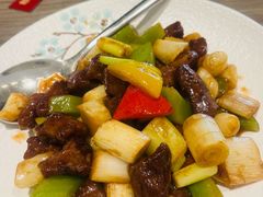 子姜黑醋炒牛柳粒-和苑酒家·一线江景(星寰店)