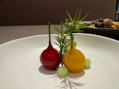 金橘樱桃鹅肝-金鸭季·北京烤鸭(深业上城店)