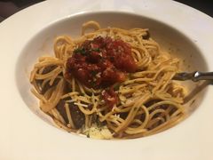 烩牛肉丸蘑菇意大利面-bluefrog蓝蛙(水游城店)