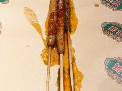 烤海肠-蚝堡海鲜·威海菜·海肠捞饭·烧烤·亚洲吃蚝公司(幸福门店)