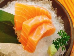 三文鱼刺身-坂吉屋·居酒屋深夜食堂(龙湖店)