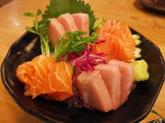 三文鱼刺身-Hatsune隐泉日式料理(SKP店)