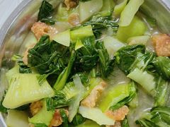 青菜炒油渣-八八餐厅(升州路店)