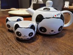 餐具摆设-晓鲜熊猫烤鱼烤吧(西三旗百汇北门店)