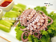 脆巴蛸蘸酱-小船渔村•大连菜•大连焖鱼(明泽街店)