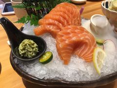 三文鱼刺身-大岛日本料理铁板烧(南通大饭店)