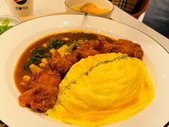 炸鸡块咖喱蛋包饭-池奈·咖喱蛋包饭(熙地港店)