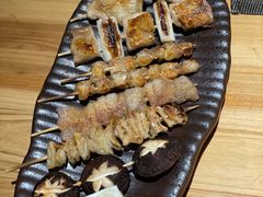 串烧拼盘-立山居酒屋·烧鸟 天妇罗(西北湖店)