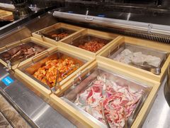 自助取餐区-韩京炭火烤肉自助料理(柯桥万达店)