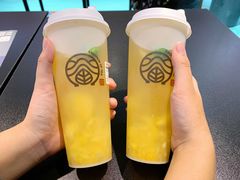 凤梨金桔奶绿-眷茶(大卫城10楼店)
