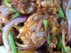 啫啫牛蛙煲-绿柠食堂(北外滩店)