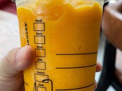 芒果西番莲果茶星冰乐MJ-星巴克(北京望京店)