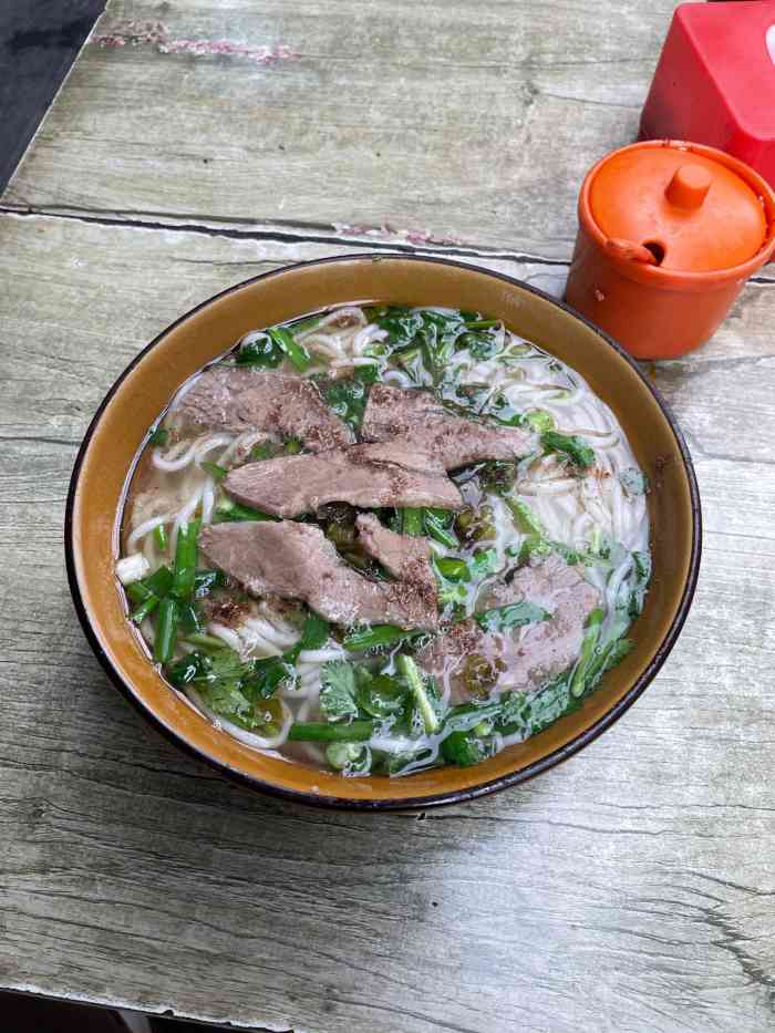 花溪原汤牛肉粉(顺风路店)-"我是被油条勾引过去了,因为临近中午油条