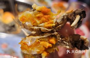 Steamed Fresh Live Crab