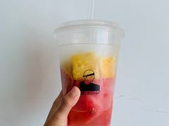 青岛啤酒水桶茶-LELECHA乐乐茶(美罗城店)