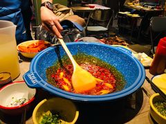 重庆原始红油现炒锅底-王歘歘·chuǎ火锅(五道营店)