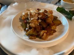 宫爆茄香虾仁-赠李白·如诗的川味(余杭万达广场店)