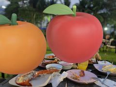 -JW万豪厨房餐厅·滨海草坪烧烤·海鲜·海景(三亚绿发山海天JW万豪酒店)