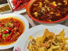 咸蛋黄炒蟹-李叔叔虾蟹大排档(青羊店)