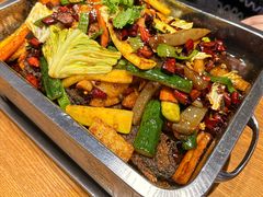 -干老庆贵州留一手烤鱼·地摊火锅(财经大学店)