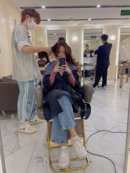 点击看大图 -3AM HAIR SALON染发接发