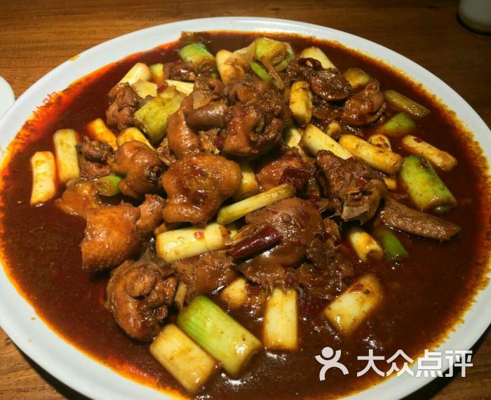 于小鱼炒鸡图片