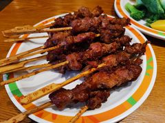 炸羊肉串-比格比萨自助(花园路店)