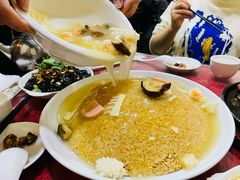 三鲜锅巴-北大地皖峰饭馆