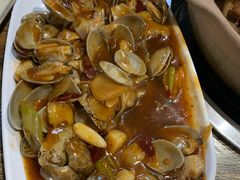 秘制炒花甲-争鲜·鲍鱼鸡煲(美邻中心店)