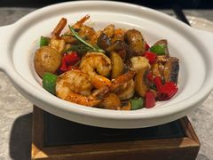 白蘑黄油焗大虾-留半山·香港食堂(啦啦宝都店)