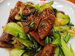 菜心炒猪肝-奎元馆.百年奎元.非遗传承(西湖边的解放路店)