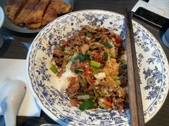 小炒黄牛肉拌面-阿大排档(长春这有山店)