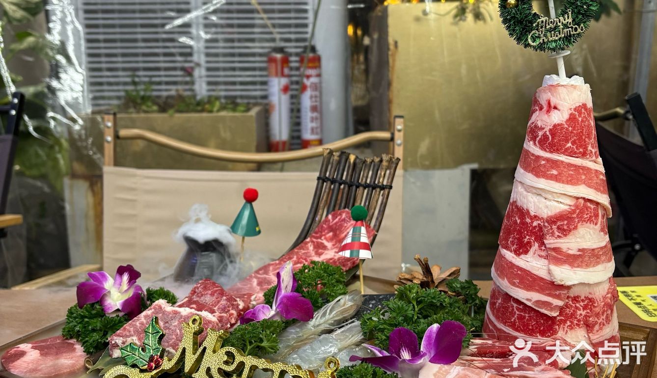 圣诞浓度100%｜免fei拍照，每天下雪❄️