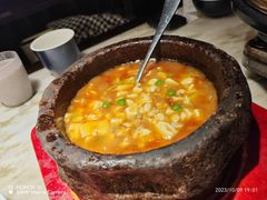 石锅鸡汤豆腐-绿茶餐厅(昆明世纪金源店)