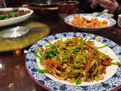 青椒榨菜肉丝-杨记隆府(南坪店)