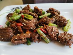 孜然羊肉-五台山正觉全素斋