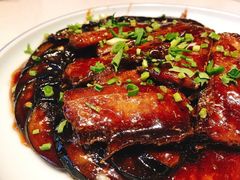 茄子烧刀鱼-聚友斋(陶瓷琉璃馆水晶街店)