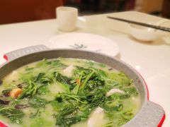 皮蛋肉丝煮桑芽-清晖小苑•顺德地方菜(壹海城店)