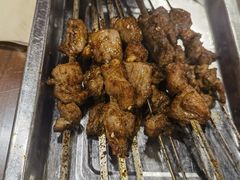 特色碳烤羊肉串-老兰家传统烧烤炒菜泡馍(小南门店)