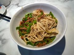 青椒肉丝盖浇面-花园茶楼(兴城西路店)