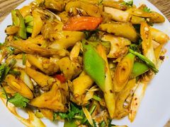 香辣假鲍鱼-潮庭·大连海鲜·炭火烧烤·扇贝王(大连店)