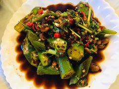 水豆豉拌秋葵-花楸树下(观水路店)