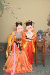 -后宫·古装汉服京剧儿童亲子全家福摄影
