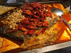 -探鱼·鲜青椒爽麻烤鱼(西南商都店)