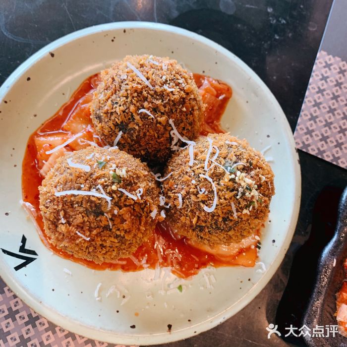 KCOOKING概念韩餐(世茂52+店)墨鱼芝士饭团图片